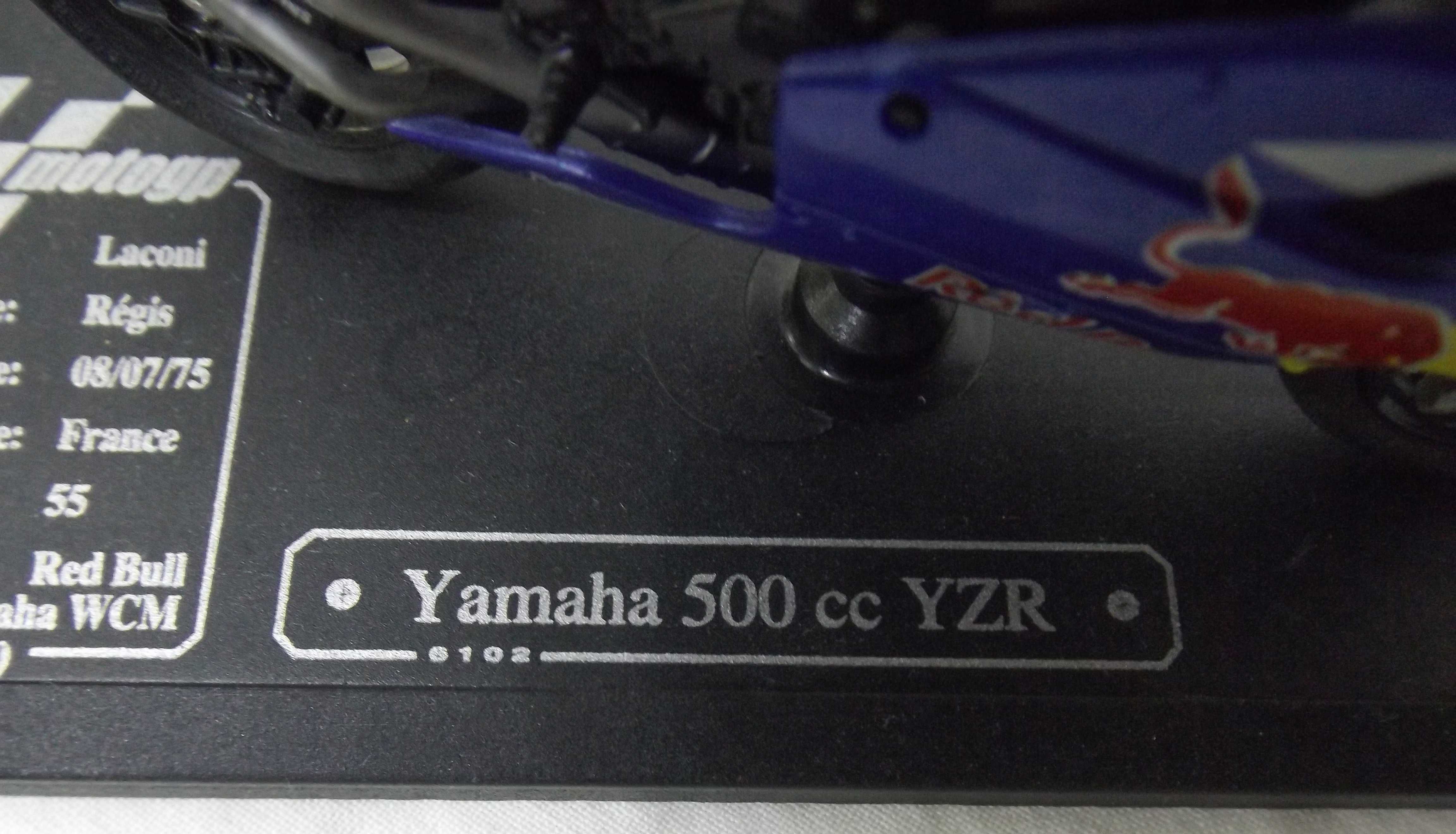 Macheta Yamaha YZR 500cc MotoGP 1/18 Laconi Regis