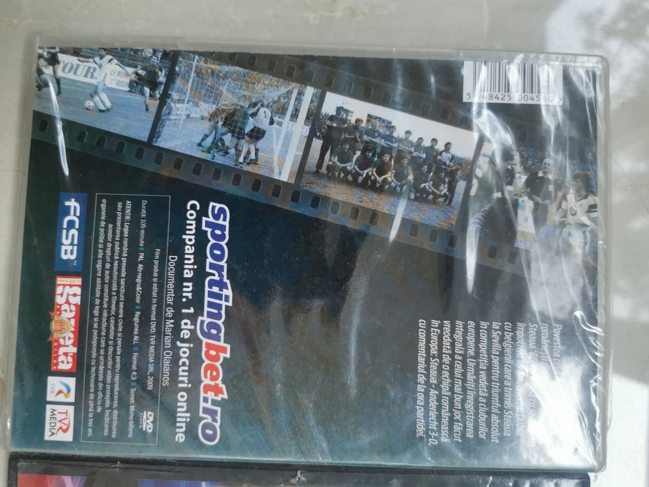 Dvd Steaua  București Drumul spre Sevilia