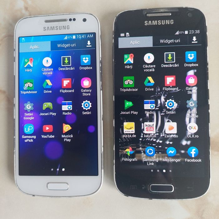 Vând Samsung Galaxy S4 Mini [pe alb] & [pe negru] //poze reale