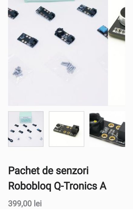 Robotică educațională cu Robobloq Qooper din metal cu Arduino Scratch