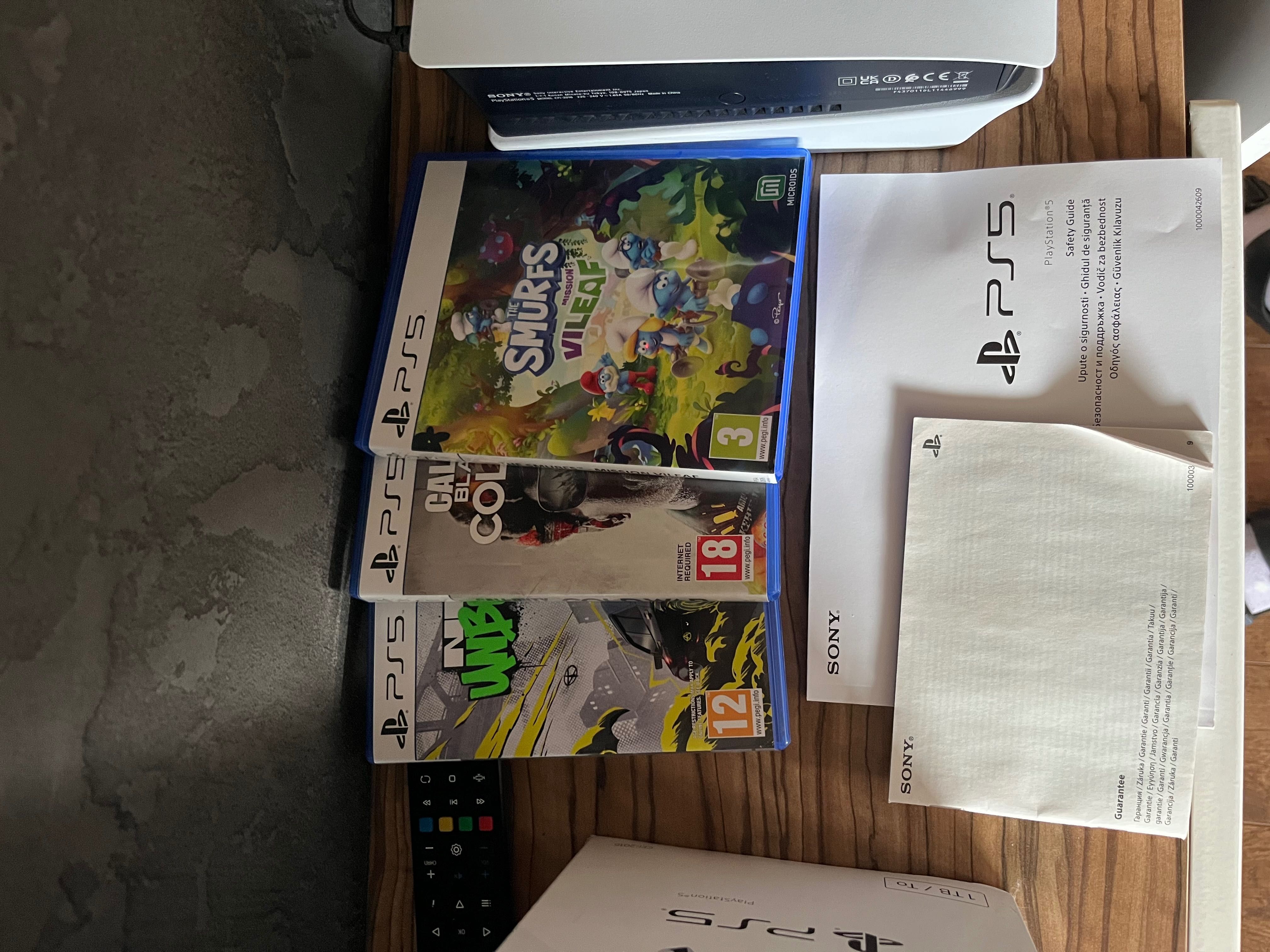 PS5 Чисто нов , с гаранция .