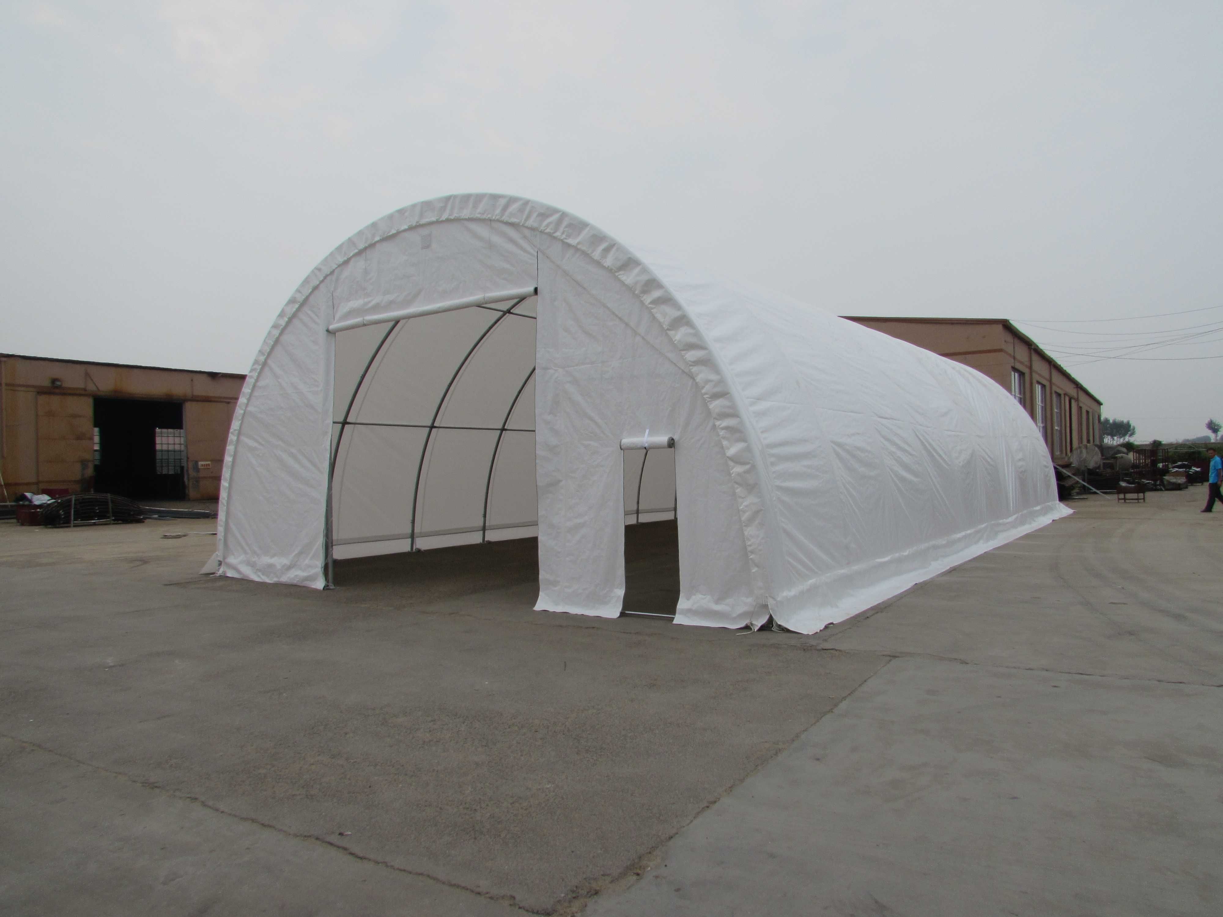 9x12m Corturi Industriale Cort/ Halā Semirotunda Depozitare GM