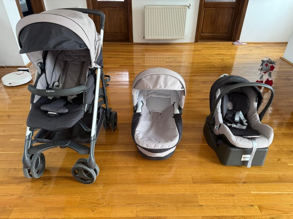 Vând cărucior 3ini Inglesina