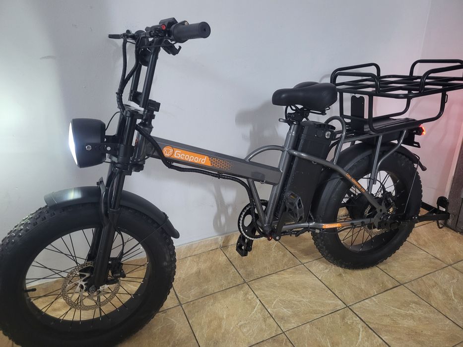 Новый Электровелосипед электро велосипед Леопард Leopard 1200W зимний