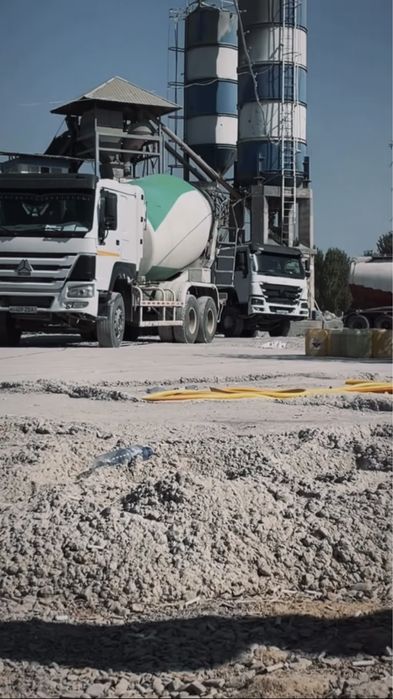 Готовый Товарный бетон М100-М800 марки (Миксер)