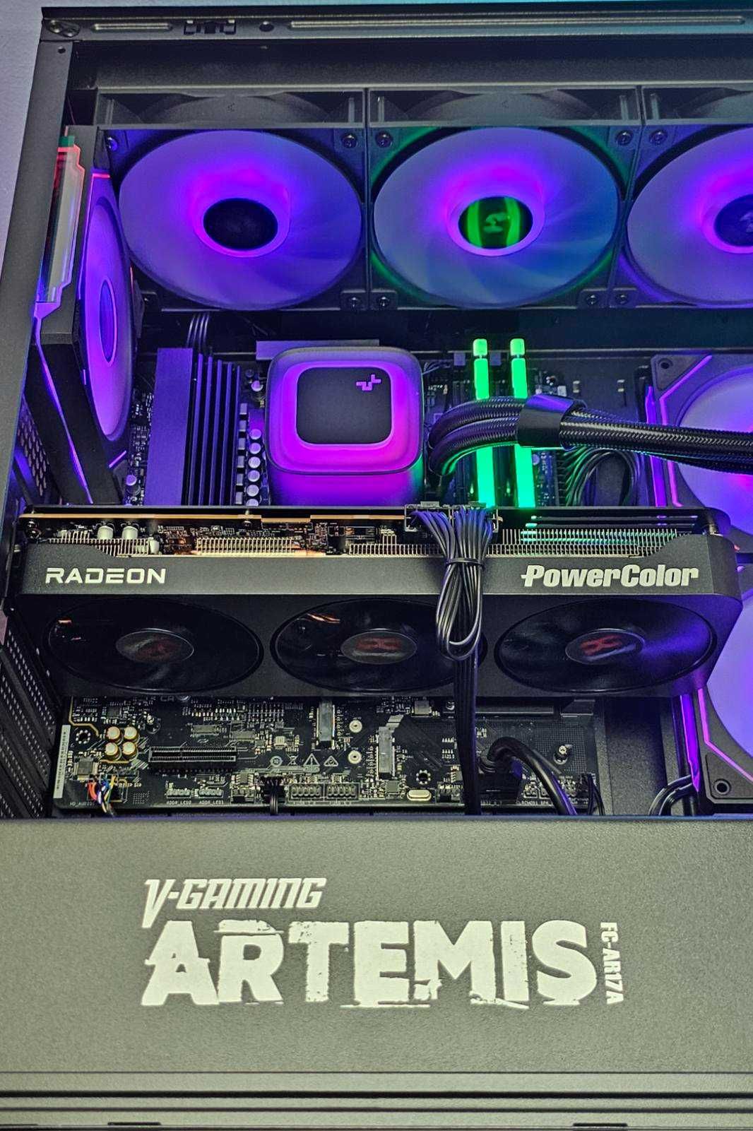 RX 9070XT 16GB/Ryzen 7-7800X3D/RAM 32GB/SSD 1TB/Чисто Нов+Гаранция!