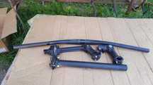 Set ghidon bicicleta mtb, Aluminiu, stare buna