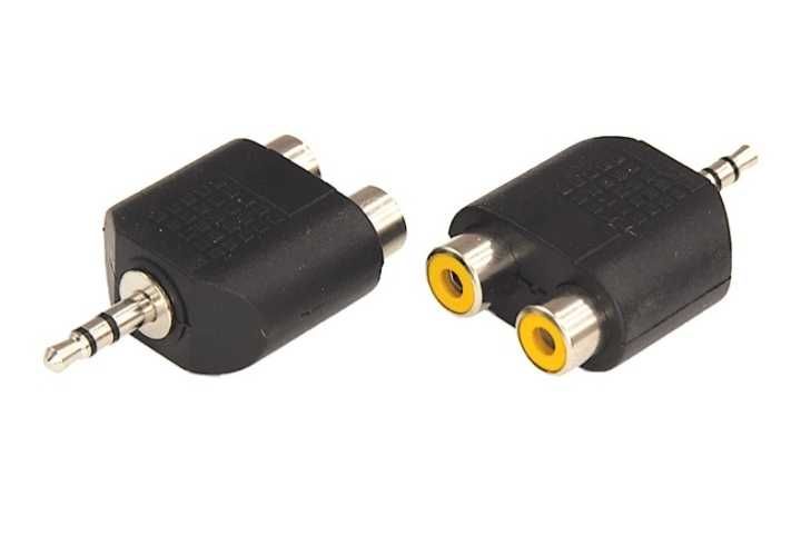 Аудио переходник RCA - Jack 3.5 AUX