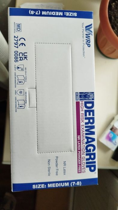 Продам перчатки медицинские, усиленные, латекс