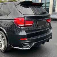 Difuzor Ornament Tobe Bara Spate BMW X5 F15  cu nervuri