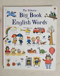 Carte pentru copii – Big Book of English Words, The Usborne