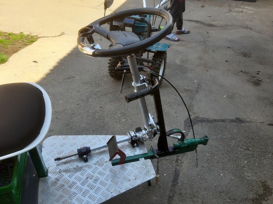 Vând motocultor dkd 7cp cu remorca și volan