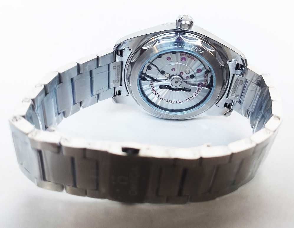 Omega Seamaster Aqua Terra Blue Hands Steel Mens Watch