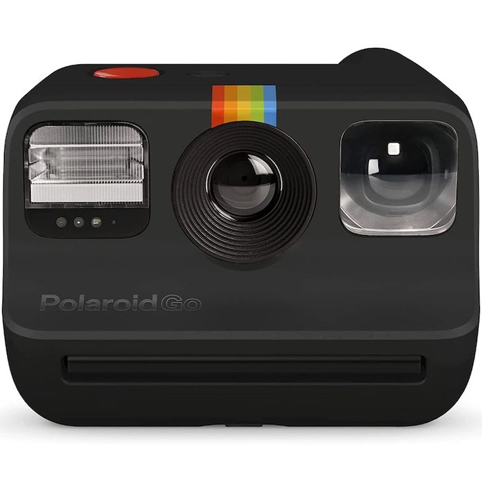 Aparat foto instant Polaroid Go Negru + 16 poze instant + 2 accesorii