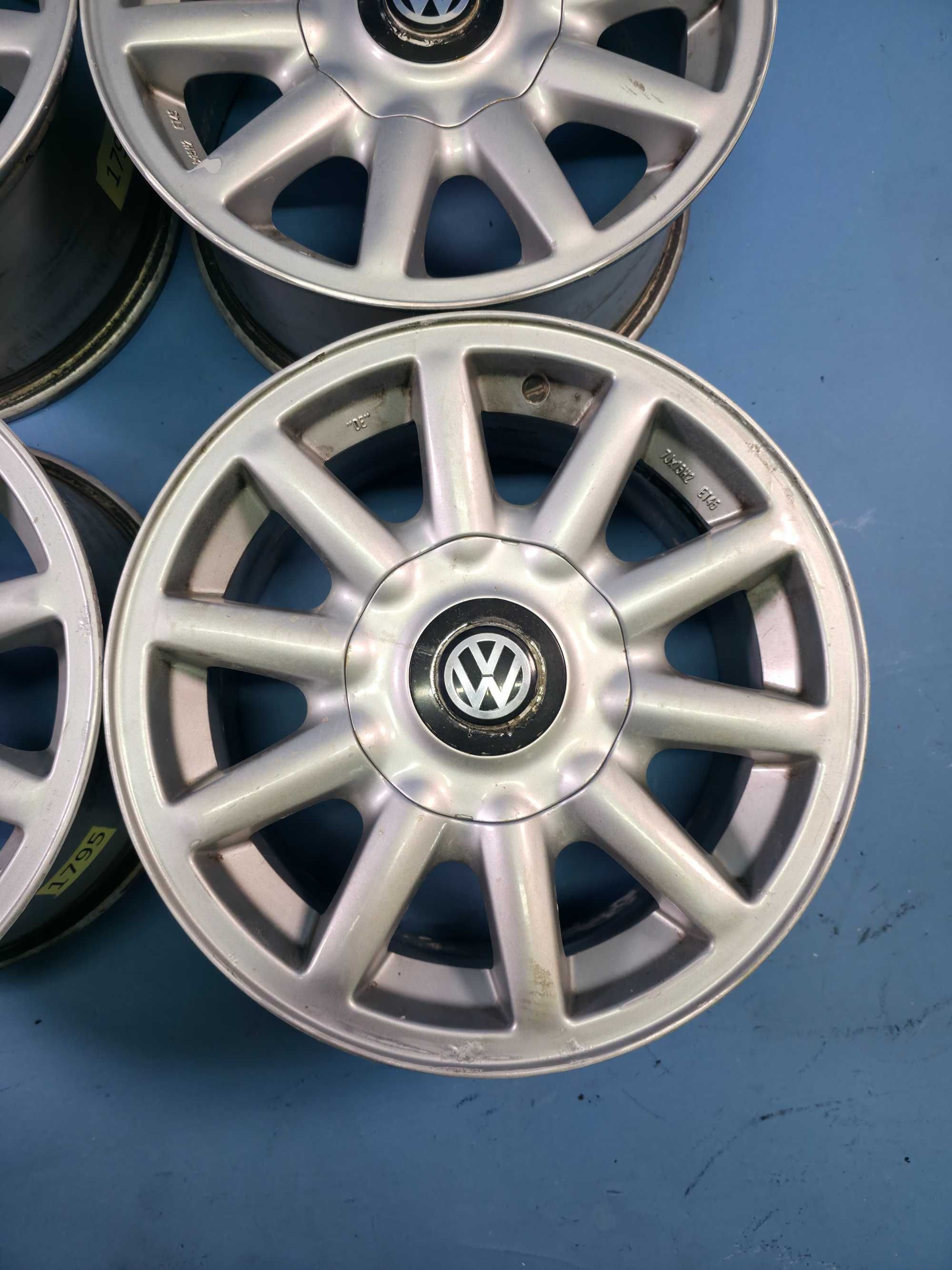 Jante Aliaj 5x112 15'' OEM VW Golf Passat Touran Caddy 7J ET 45 !