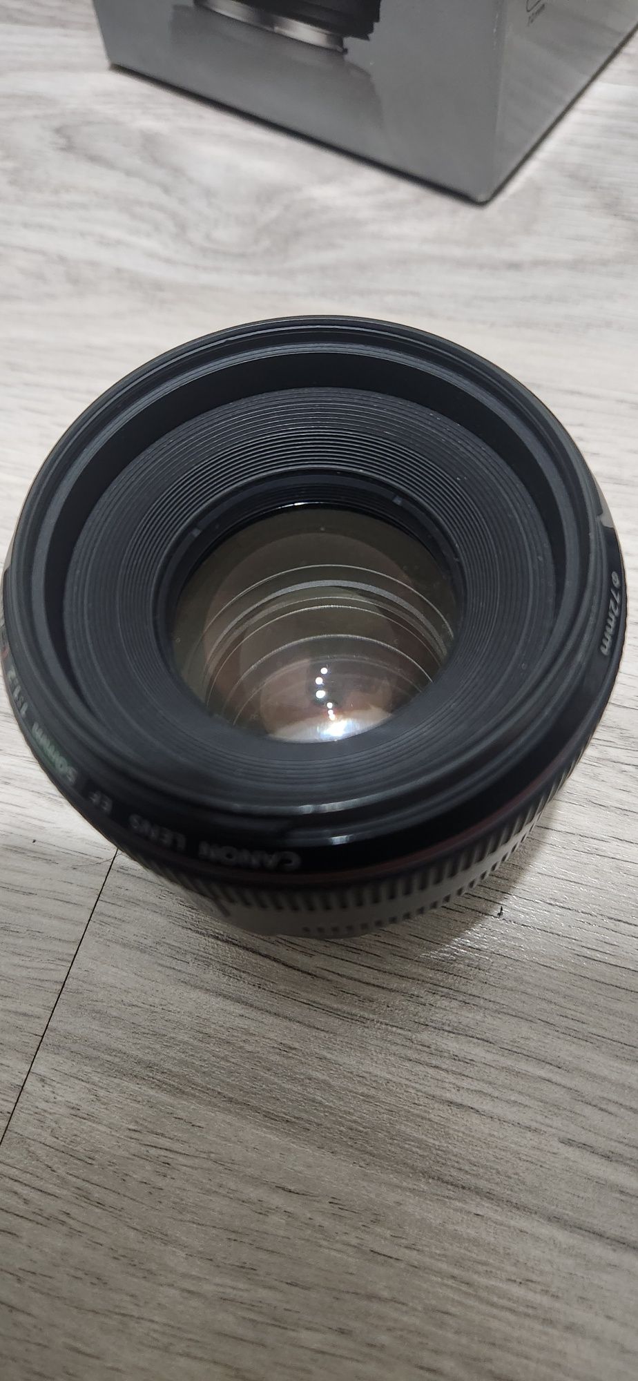 Canon 50mm 1.2 abiktiv