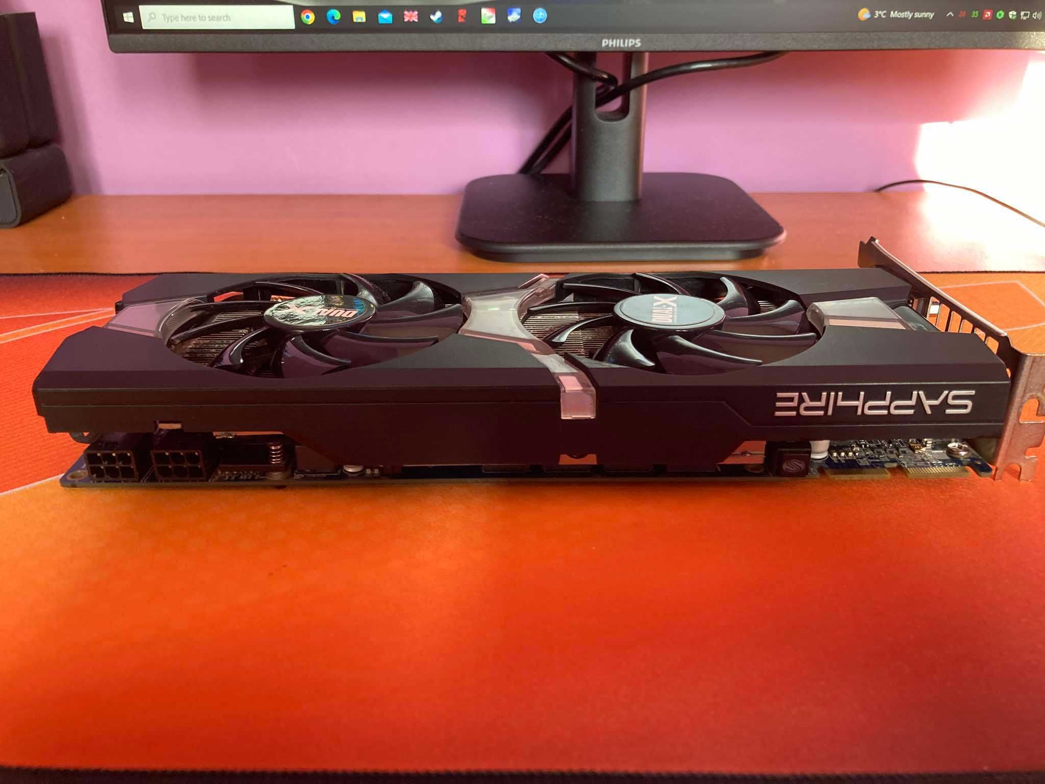 Видео карта SAPPHIRE Dual-X AMD RADEON R9 280 OC 3GB/384 BIT GDDR5