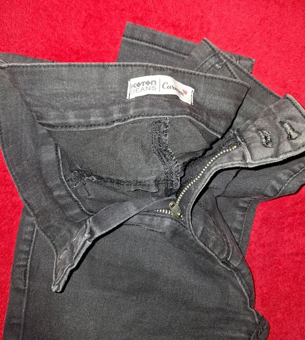 Blugi negri Koton măsura 28