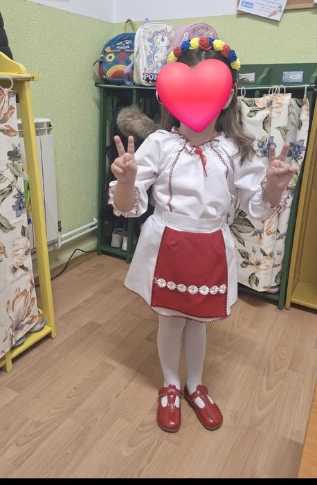 Costum popular 2- 5 ani