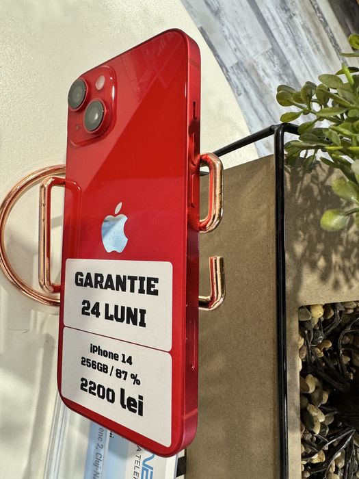 iPhone 14 256Gb IN RATE- Din magazin,cu garantie!