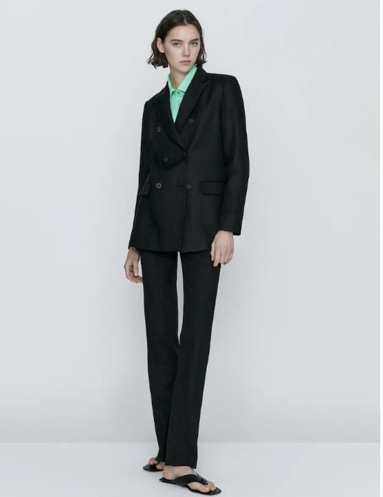 Новые летние Брюки Massimo Dutti, черные
