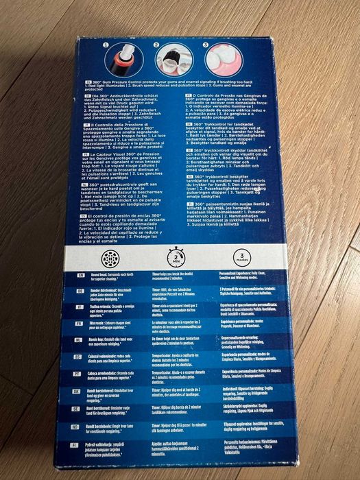 Oral-B PRO 3 3000 Pure Clean black Periuta de dinti electrica