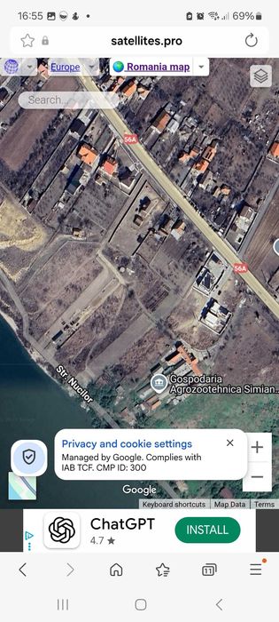 Teren intravilan, Calea Hinovei,  1000mp