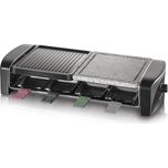 Gratar electric Severin cu piatra, 57 x 28.2 x 14.8 cm,1400 W