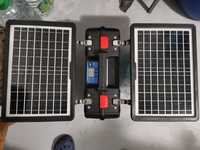 Kit solar  - panouri solare de 15w fiecare și baterie inclusa