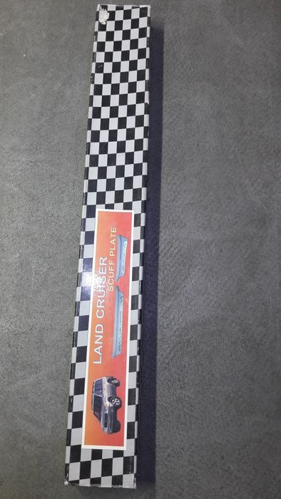 Хром накладки на пороги  для TOYOTA Land Cruisers j100