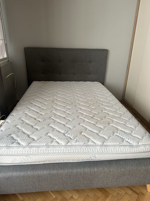 Спалня тапецирана 140/200