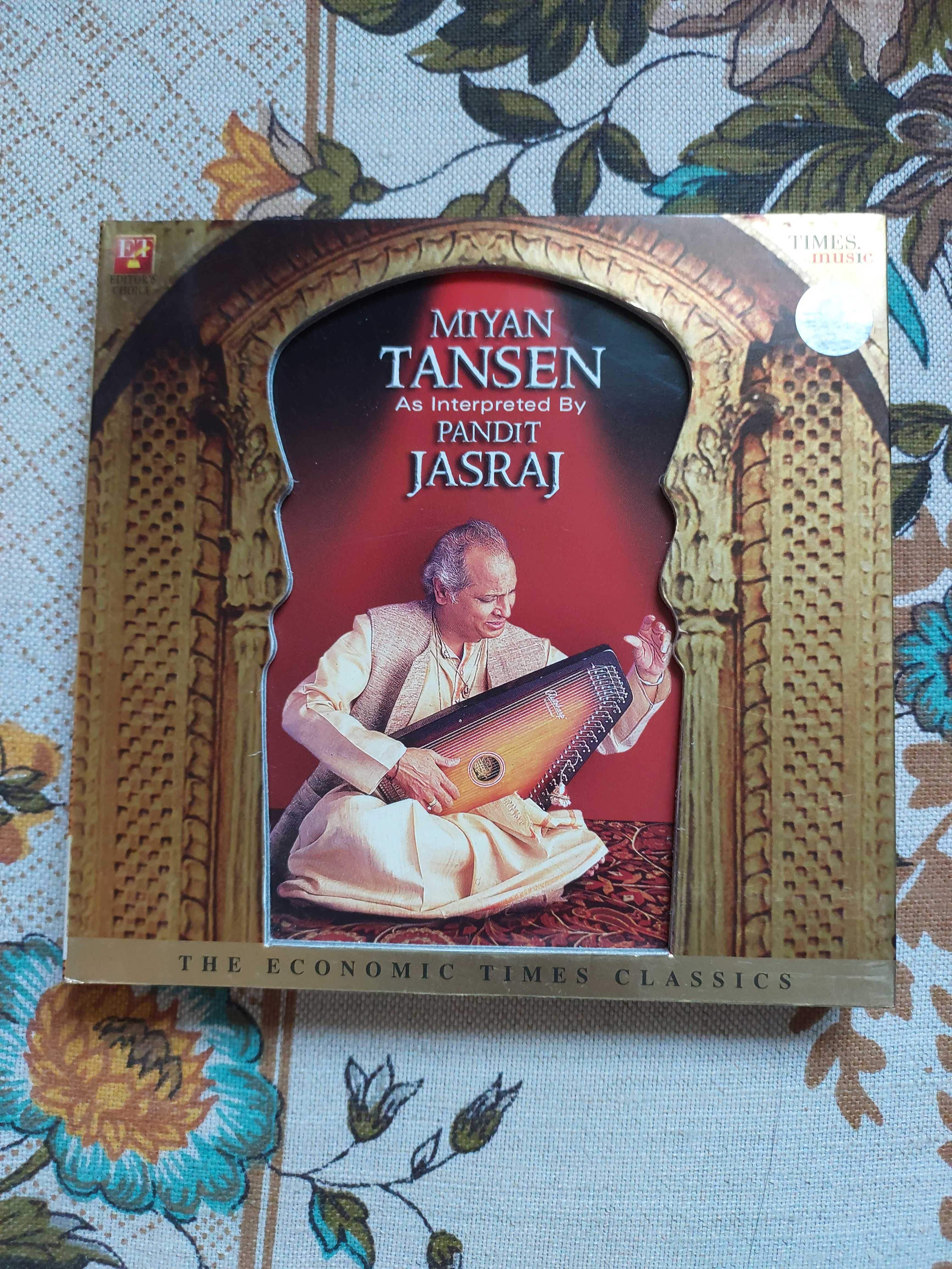 2 Cd-originale,nou, Miyan Tansen as interpreted by Pandit Jasraj,India