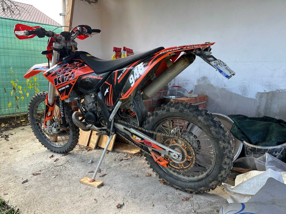 cross enduro KTM EXC 200 cu acte, inmatriculat, cu accesorii