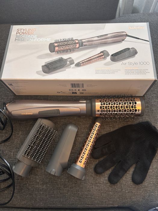 Намаление! Babyliss електрическа четка + поадърк ръкавица