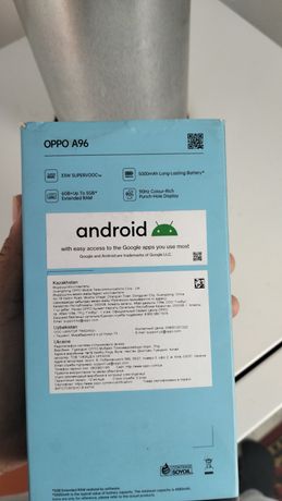 Oppo A96 128 гб новый обмен айфонға.