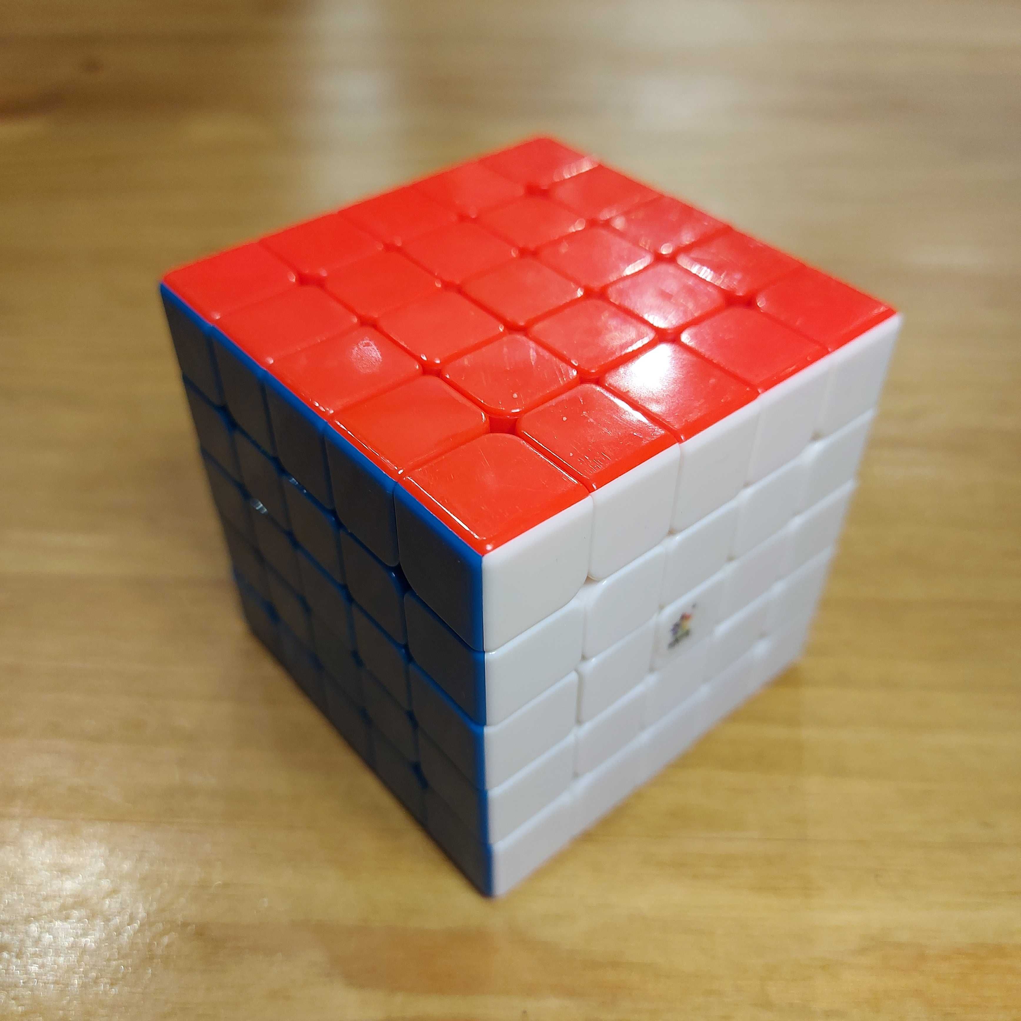 Кубик Рубика 5 на 5 YuXin в цветном пластике. Головоломка. Подарок