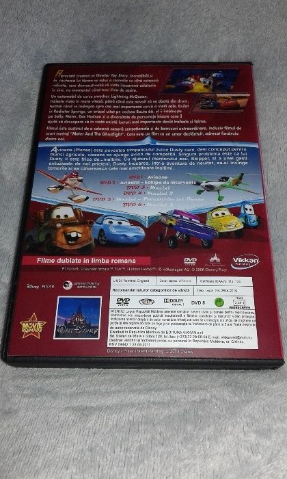 Disney Avioane si Masini - Colectie 6 DVD dublate romana