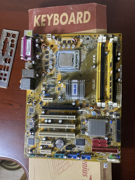 Платформа мать+проц+опера