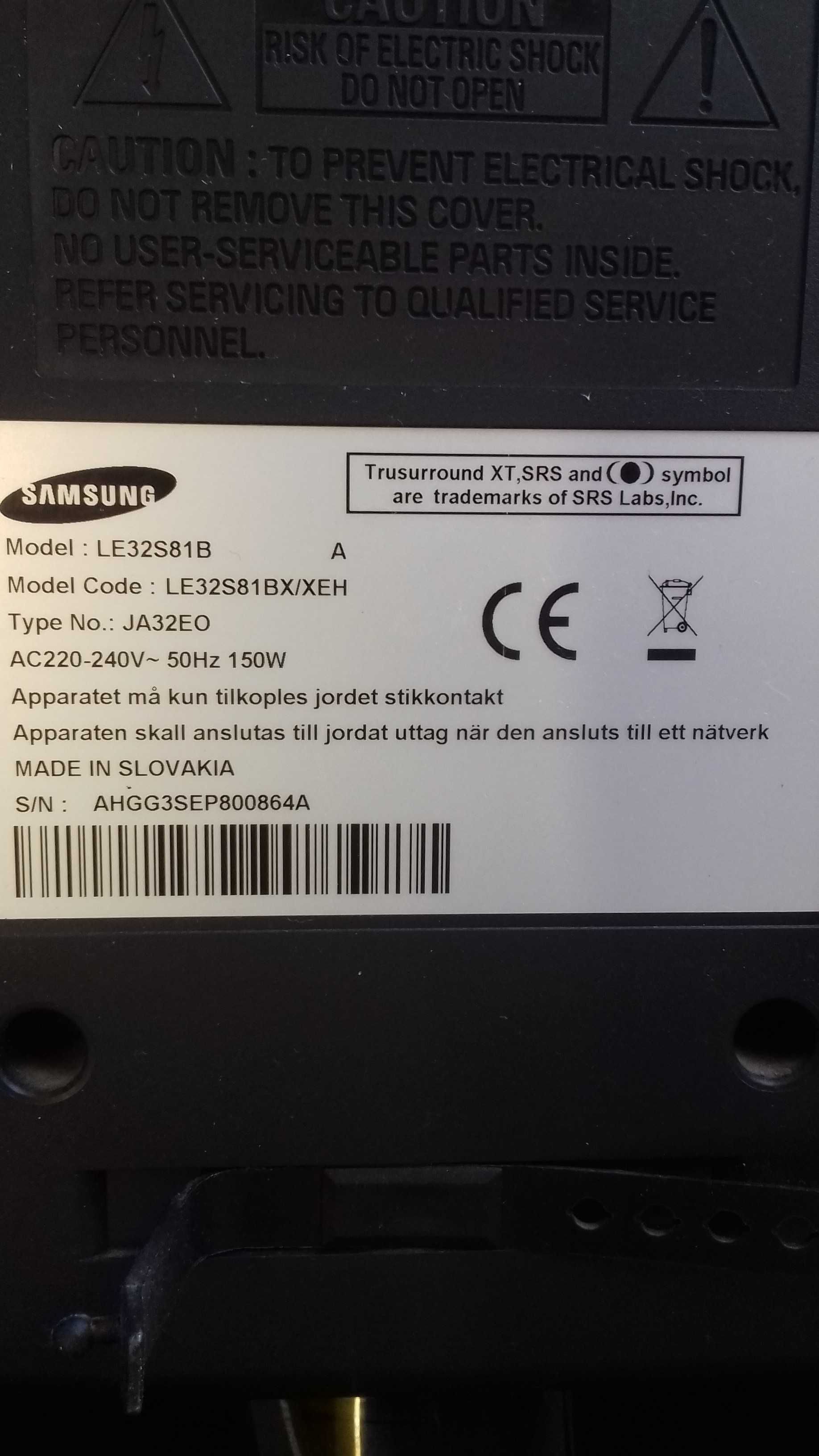 Samsung  81 cm  ,oferta 300