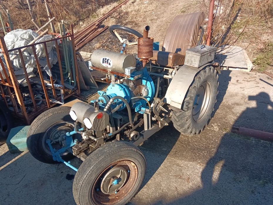 Трактор самоделка