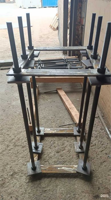 Закладные детали, шпильки, металлоизделия, пластины, косынки