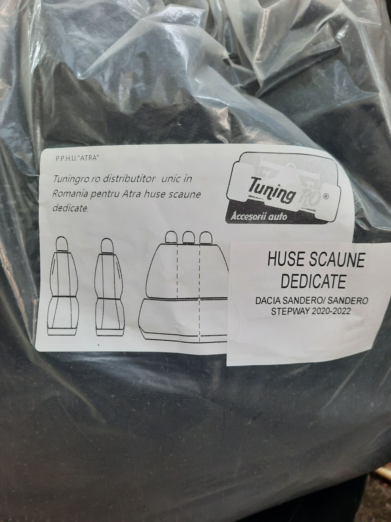 Huse textil dacia sandero