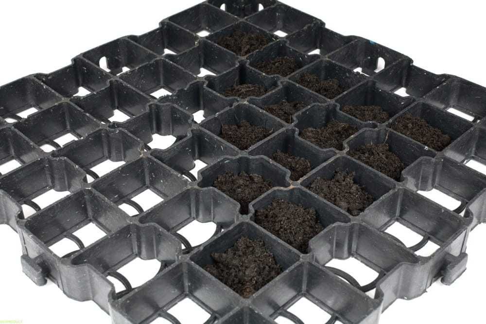 Grila parcare si terasamente 50x50 cm