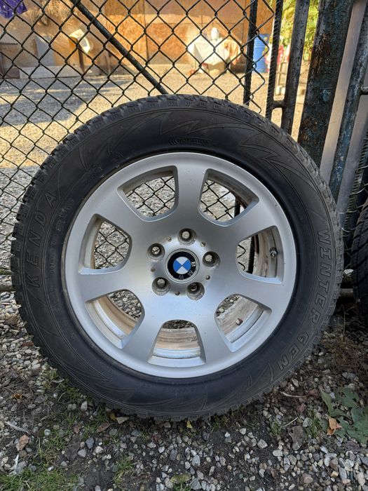 Jante originale Bmw style 134 seria 5 e60 e61 16 inch + cauciuri iarnă