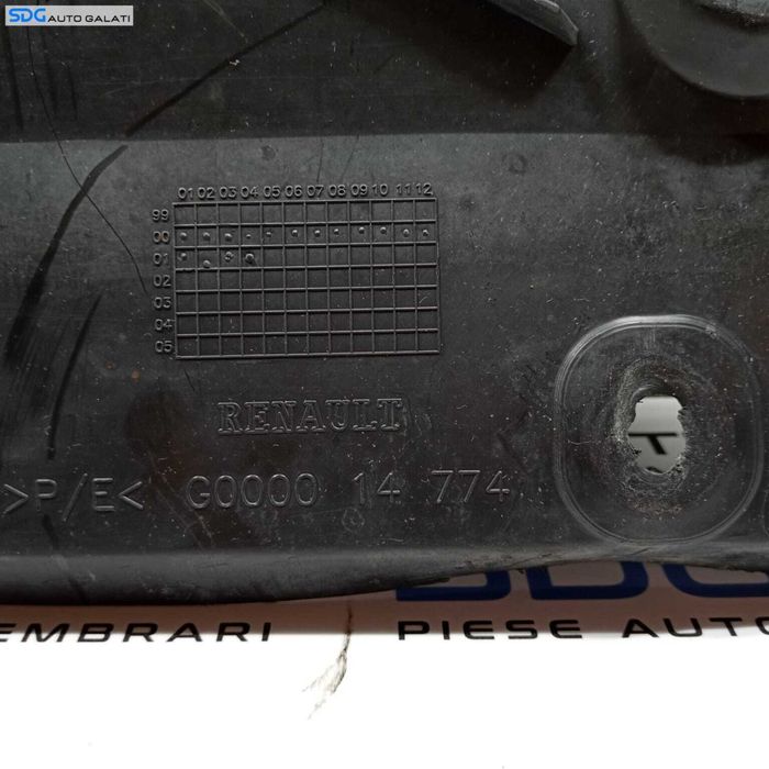 Spoiler Fusta Prelungire Scut Motor Spoiler Bara Fata Renault Laguna 2 2000 - 2007 Cod G000014774 000014774 [2402]