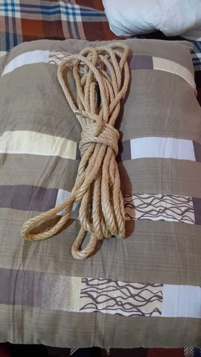 Конопено въже за връзване 10 метра