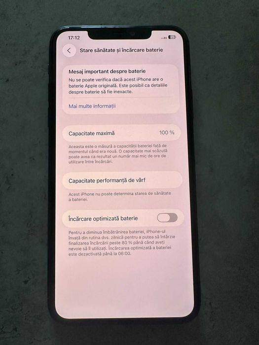 Iphone 11 Pro MAX Verde 256 GB 100% Baterie Liber de retea Impecabil