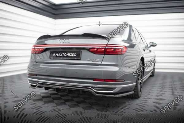 Pachet Body prelungiri kit lip tuning Audi A8 D5 2017-2021 v1 Maxton