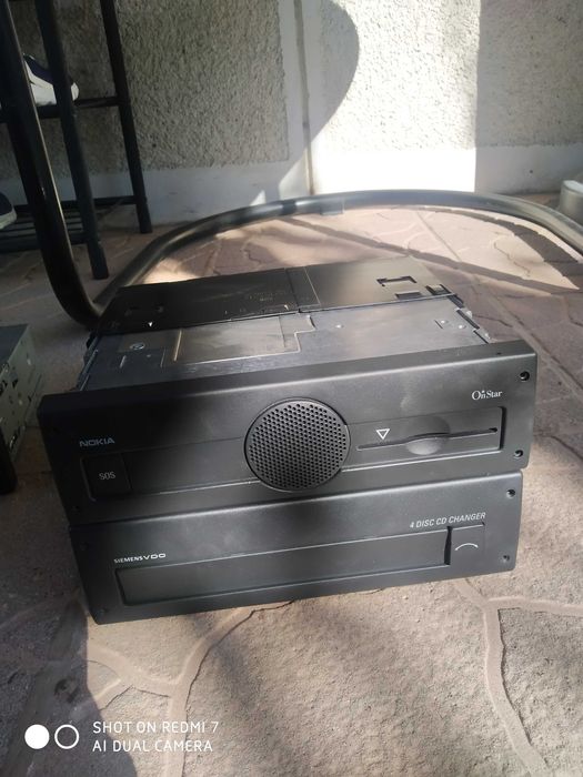 Opel Astra OEM Siemens NCDR 1100 + CD чейнджър + SOS OnStar модул