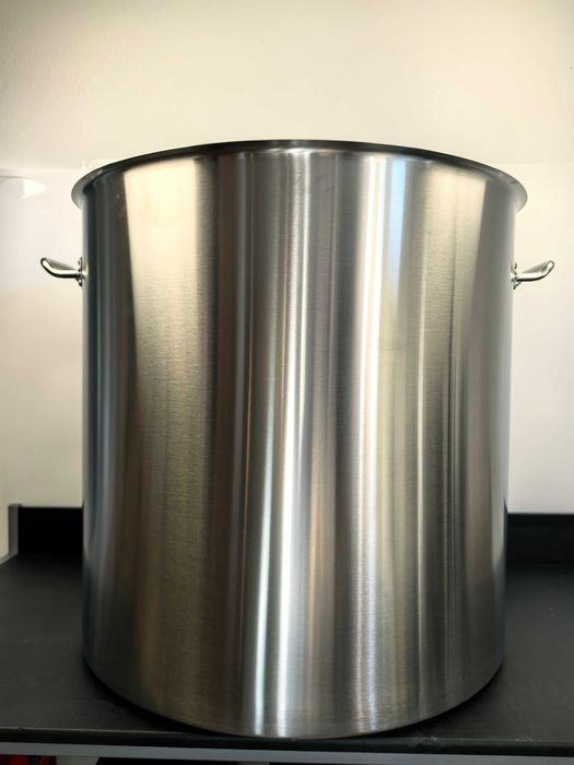 Oala inox 130 litri 55x55 cm profesionala 1299 lei